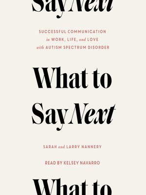 What to Say Next - Audiobook